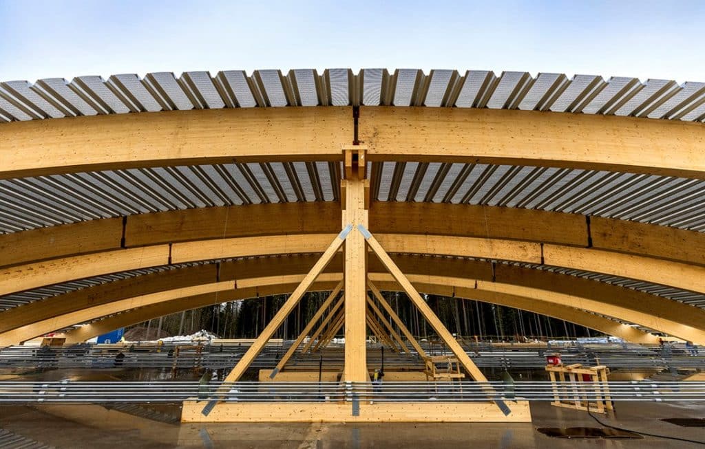 Nytt rekord för limträ Sören Håkanlind.