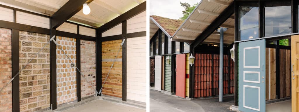 Återbrukshuset som inspirerat hela Härryda Paviljongen redan har fått massor av uppskattning från Bråtas kunder och nyheten har spridit sig över kommunen. Bild: Radar.