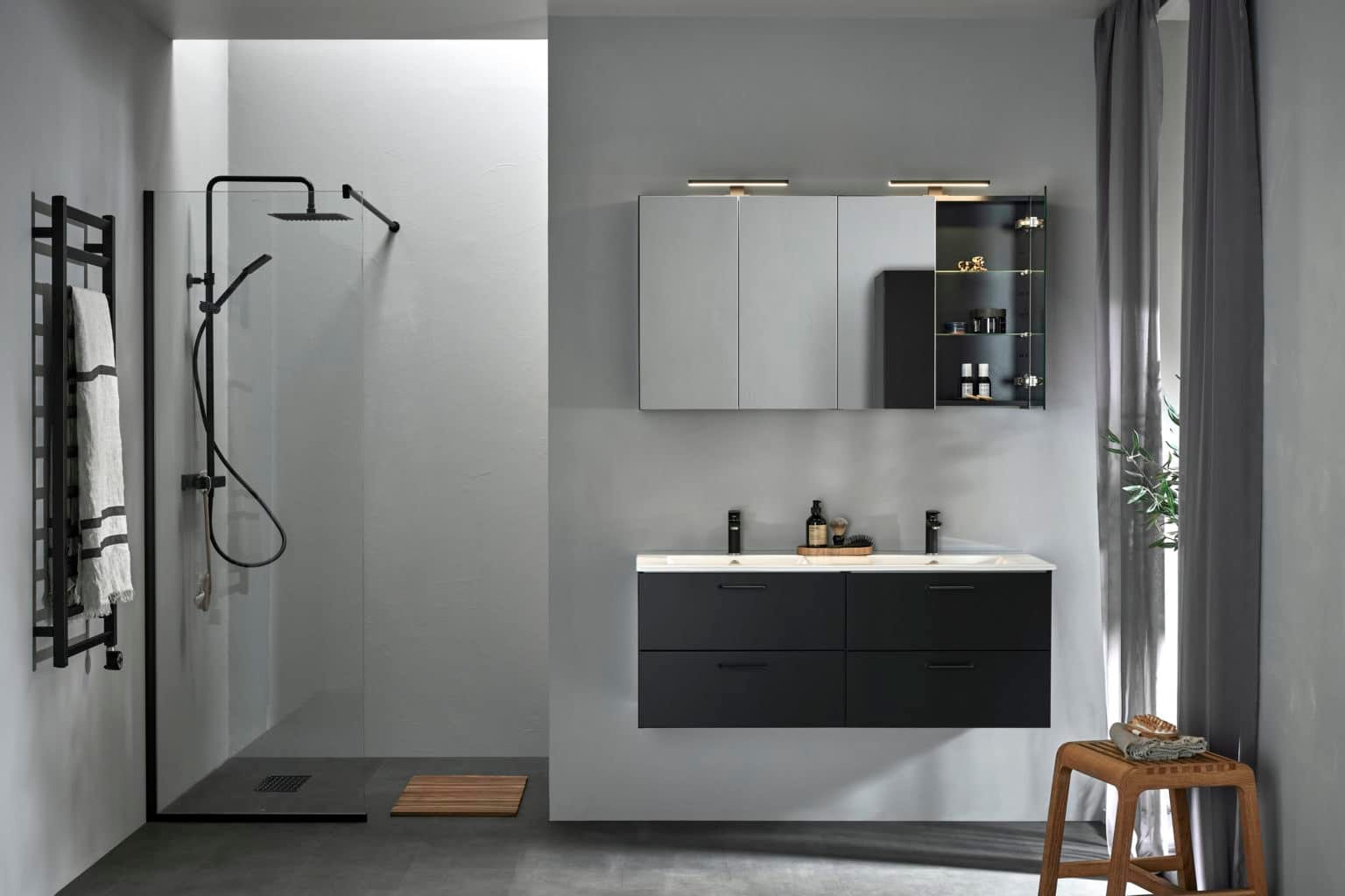 Hafa Go med två lådor finns i matt vit eller mattsvart. Bild Hafa.