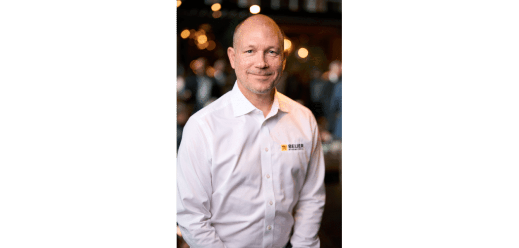 Det smarta förbrukningsförrådet är en ny tjänst inom ramen för Beijers bygglogistik-erbjudande, berättar Mattias Karlsten. Bild Beijer