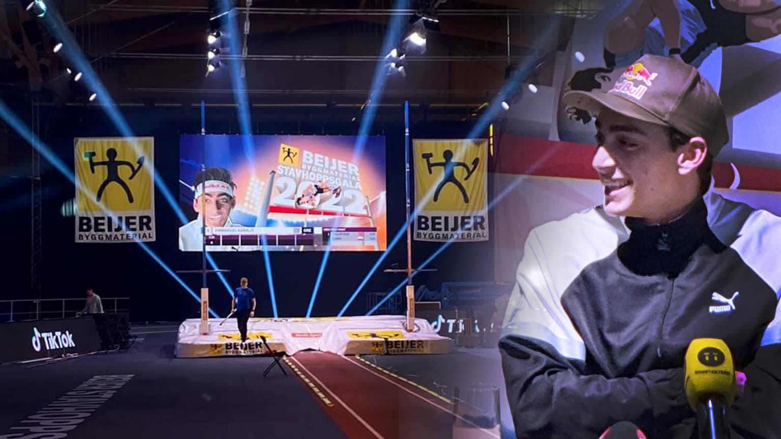 Duplantis hoppar vidare för Beijers. Foto: Beijer.