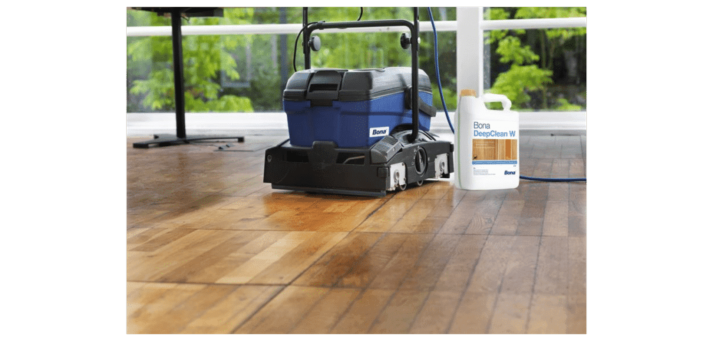 Bonas plastanvändning minskade med nära en tredjedel. Bild Bona