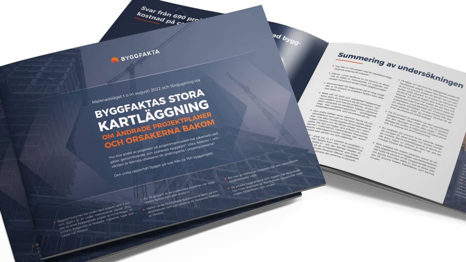 En ny rapport som kan beställas från Byggfakta visar ett allvarligt läge på projektmarknaden.