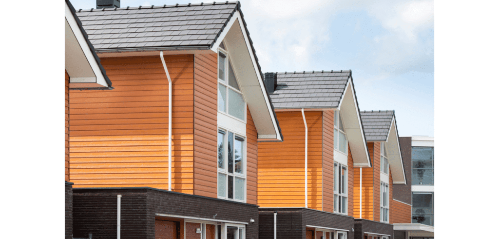 Ny fasadkollektion från Cedral Cedral Colour Collection Byggnadsprojekt i Brielle Foto: Marcel Van Coile