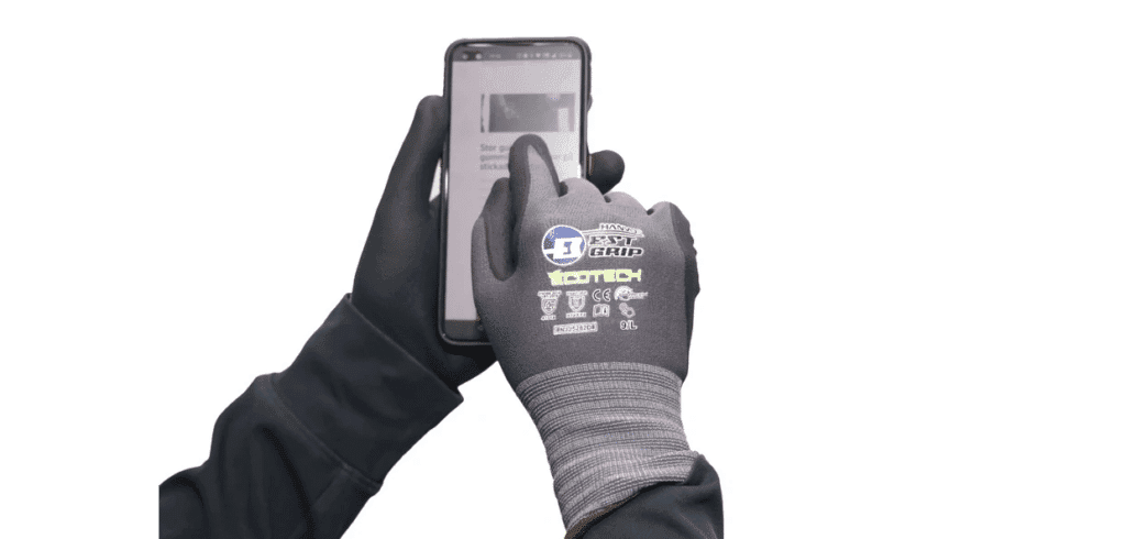 Hanvo Bestgrip Ecotech är specialanpassad för mobilhantering.