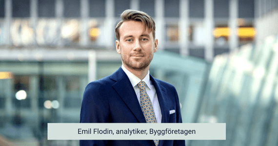 Så utvecklas byggmarknaden – län för län Emil Flodin, analytiker, Byggföretagen