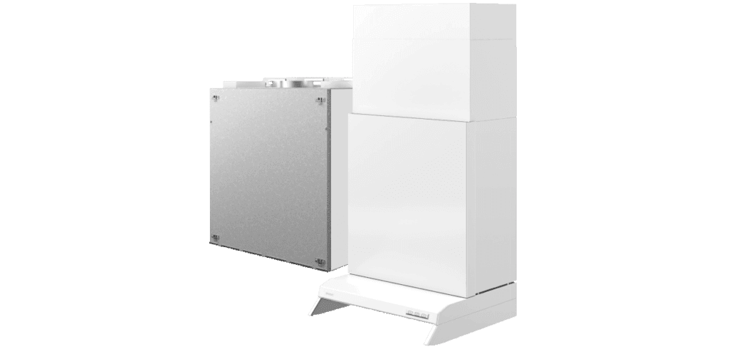 Nordic ventilationsaggregat för bostäder Nordic KS3. Bild Flexit