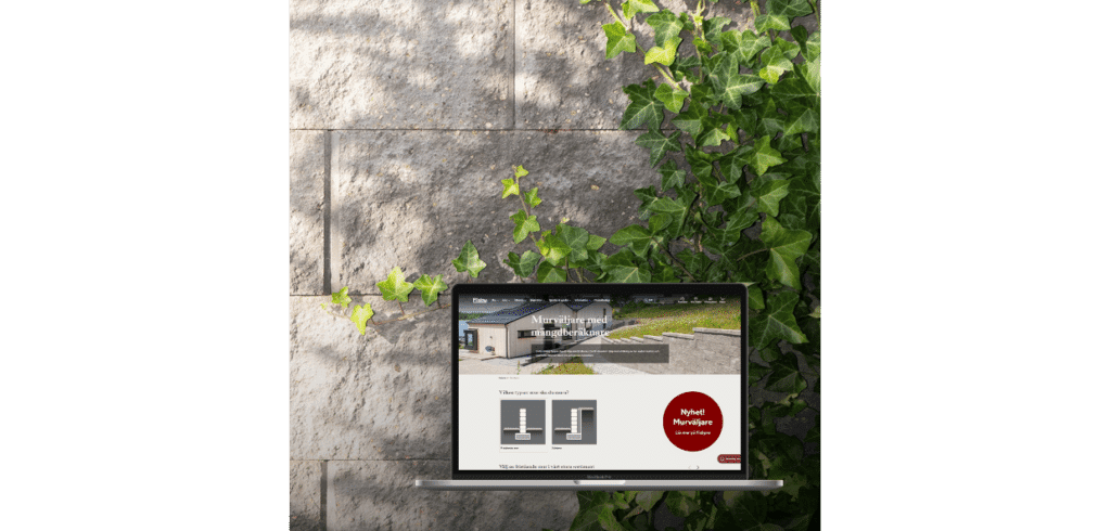 Beräkningshjälp för murbyggare. Bild Flisby