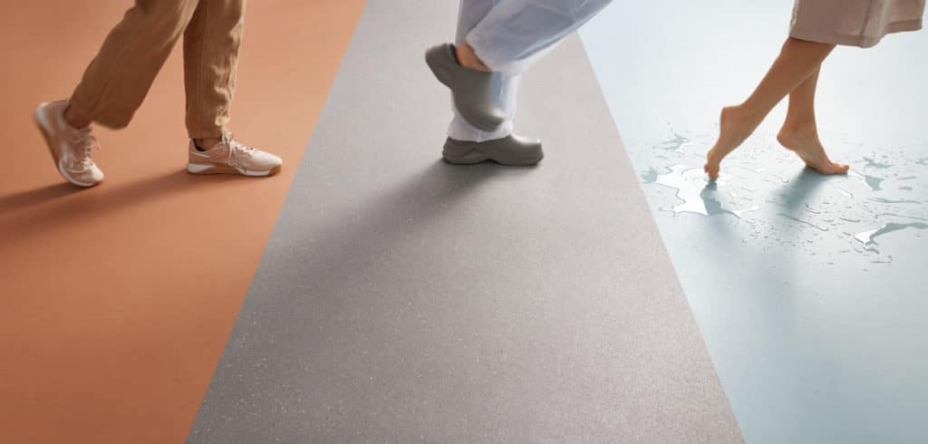 Stegsäker vinyl från Forbo Forbo har uppdaterat sin vinylkollektion Step. Foto Forbo