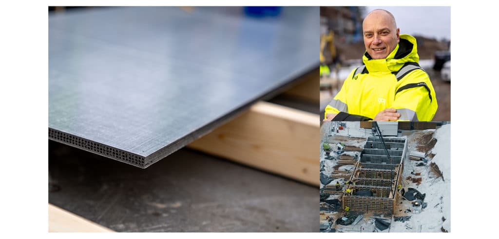 Glöm plywood vid gjutning Genom att ersätta plywooden vid gjutning utlovar Gopanel Form både effektivare gjutning och vinster för miljön. Bild gop.