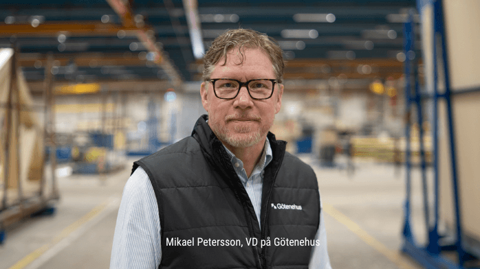 Mikael Petersson blir ny VD på Götenehus Götenehus presenterar ny vd