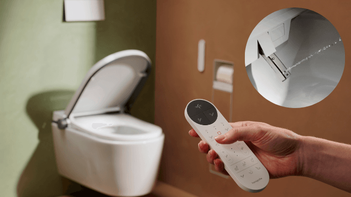 Hygien och design i fokus – LavaPura Element duschtoalett från hansgrohe duschtoalett hansgrohe