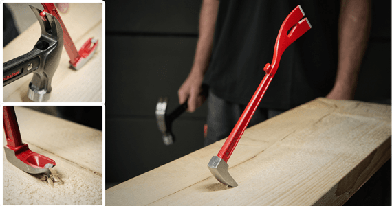 Hultafors lanserar ny spikutdragare Hultafors spikutdragare – Multiverktyg utvecklat för hantverkare