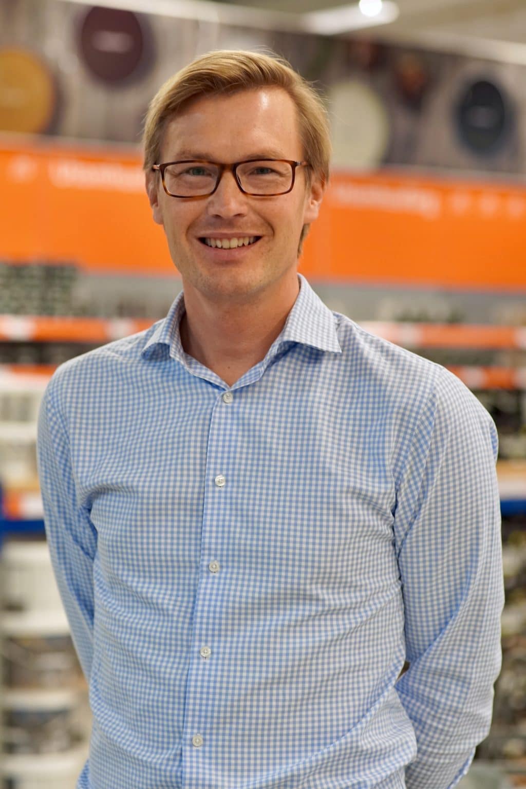 K-rauta byter ut Klarna Bild på Daniel Ahlqvist.