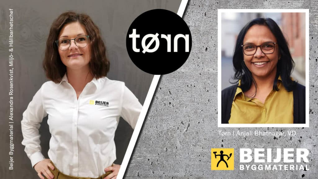 Fotomontage på Alexandra Rosenqvist och Anjali Bhatnagar