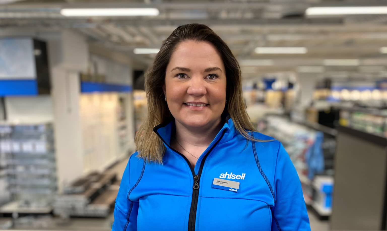 Ahlsell öppnar på Gärdet Emmy Hellström