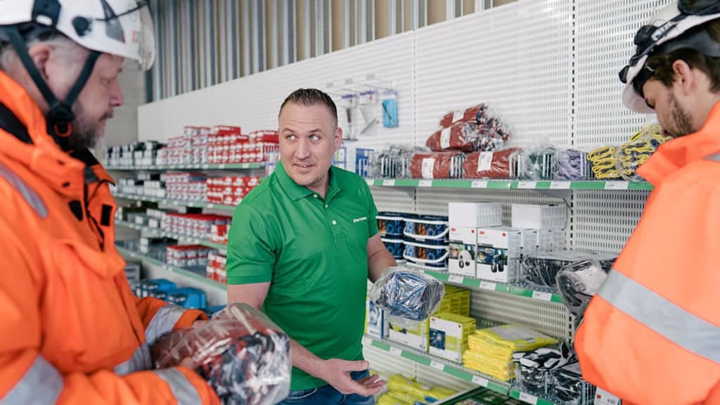 Deromes och Peabs pop-up-butik