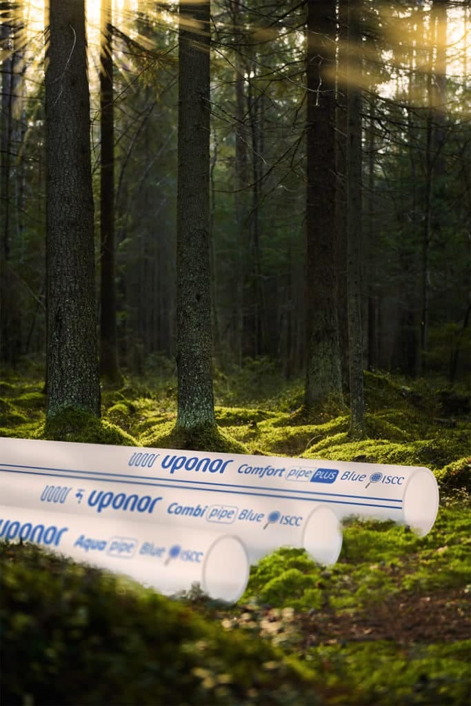 Klimatvänliga Pex-rör Uponor lanserar världens första bio-baserade PEX-rör