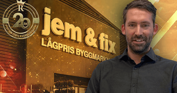 Sveriges bästa marknadschef 2025 är….. Peter Dahlqvist utsedd till Sveriges bästa marknadschef i byggvaruhus