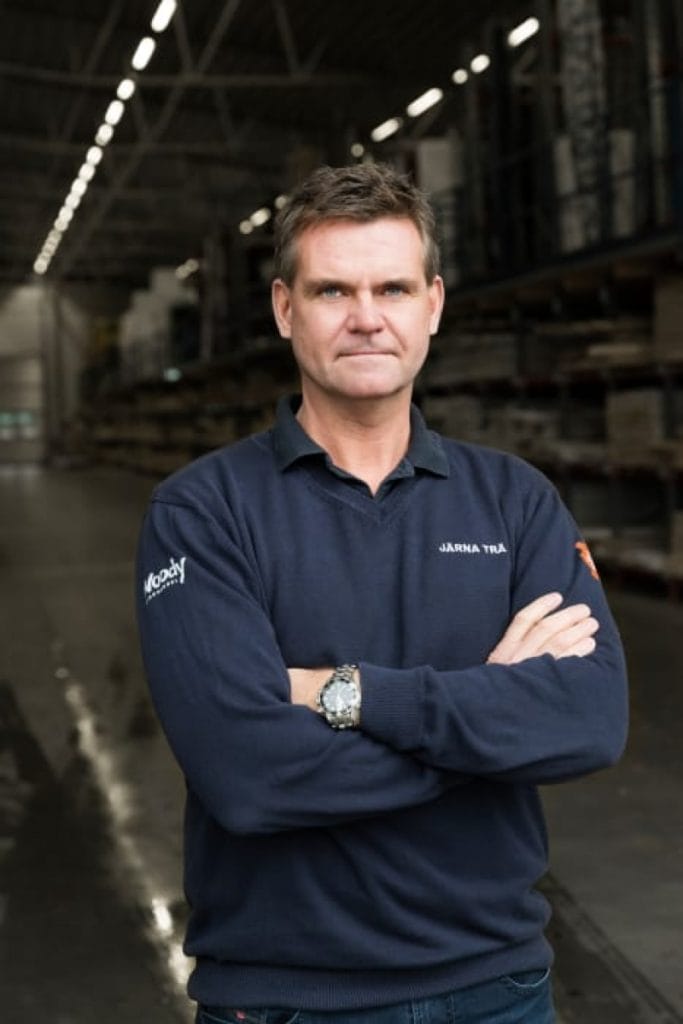 Woodys miljöpris till Järna Trä Jonas Andersson