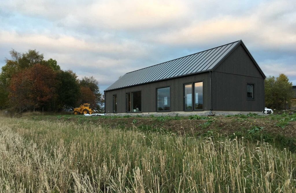 Med ett modulärt byggsystem och ett digitalt verktyg kan kunden själv rita sitt hus.