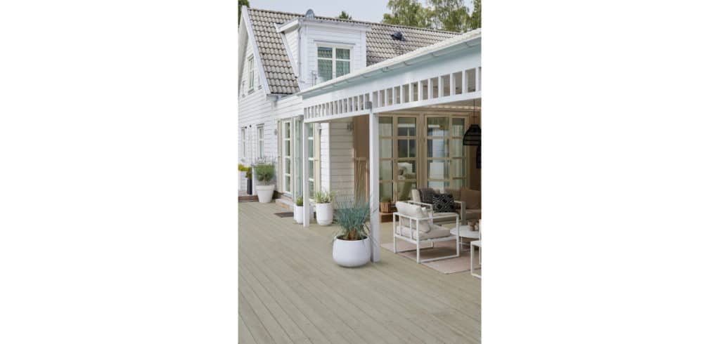 Nordsjös guide Incredible Wooden Terraces visar kulörer framtagna för att matcha vår nordiska natur. Bild Nordsjö