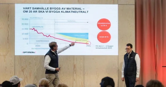 3 steg till Smartare byggprojekt: Optimera gör Klimatdata tillgänglig online Klimatdata Optimera