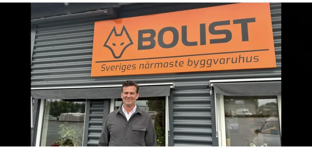 Gustav Engvall ny regionchef för Bolist Gustav Envall blir chef för Bolists region Mellan/Öst. Foto Bolist