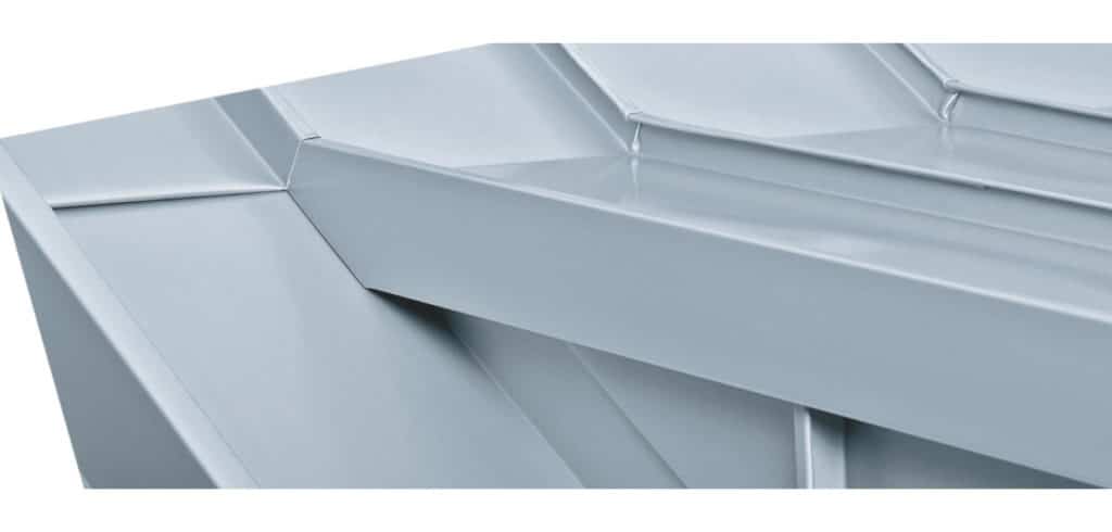 Hållbarare byggplåt Bolidens fossilfria produktion ligger bakom Rheinzinks eko-satsning. Bild Rheinzink