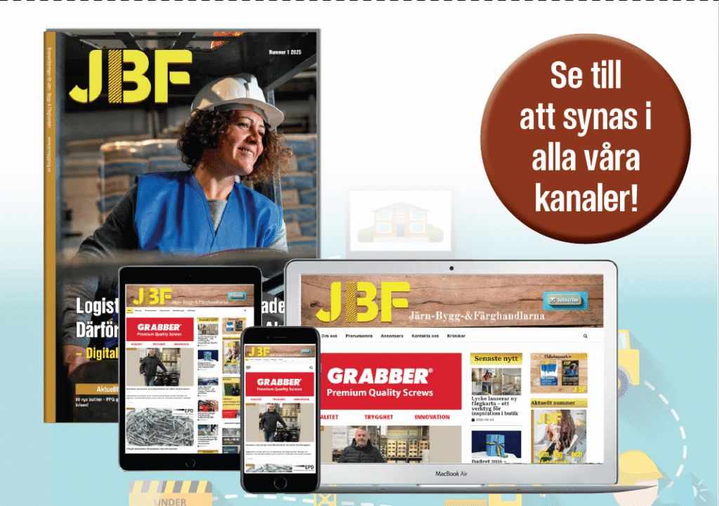 Annonsera i alla kanaler jarnbyggfarg.se JBF