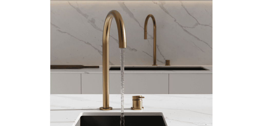 Scandtap presenterade nyligen två nya köksblandare: Harmonized K2 och Harmonized K2P. Bild Scandtap