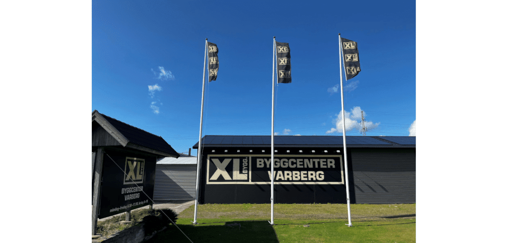XL-Bygg Varberg firar ny butik och nya solceller XL-Bygg Byggcenter i Varberg. Bild XL-Bygg