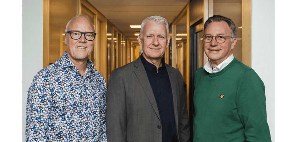 Magnus Orregård, Paul Söderberg och Dan Magnusson. Foto SSC