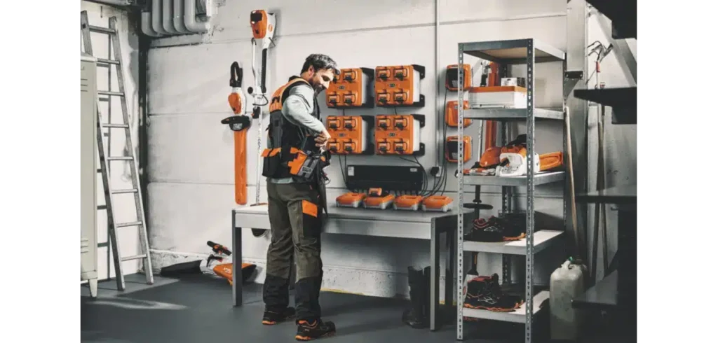 Ladda upp till 12 batterier samtidigt med STHILs nya CM 12-laddningssystem STIHL introducerar CM12, ett innovativt laddningssystem som är optimalt för professionella miljöer.