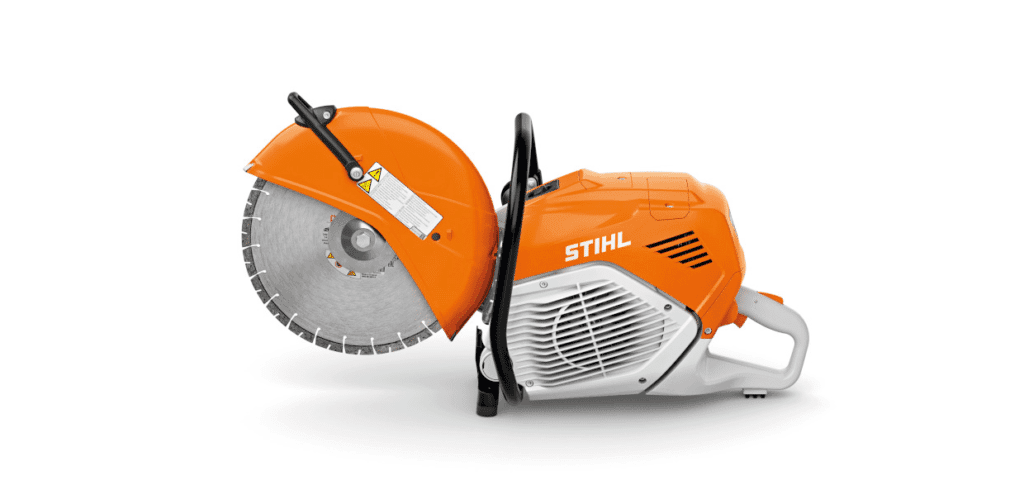 Kraftfulla kapmaskiner Kraftigaste kapen hittills från Stihl, TS 710i. Bild Stihl