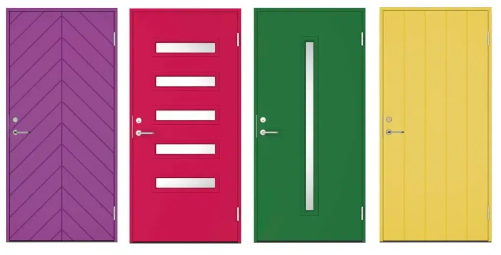 Ett tillval till clever-line+ är att kunna välja sin unika NCS S-kulör, och om man så önskar, en färg på utsidan och en annan på insidan.