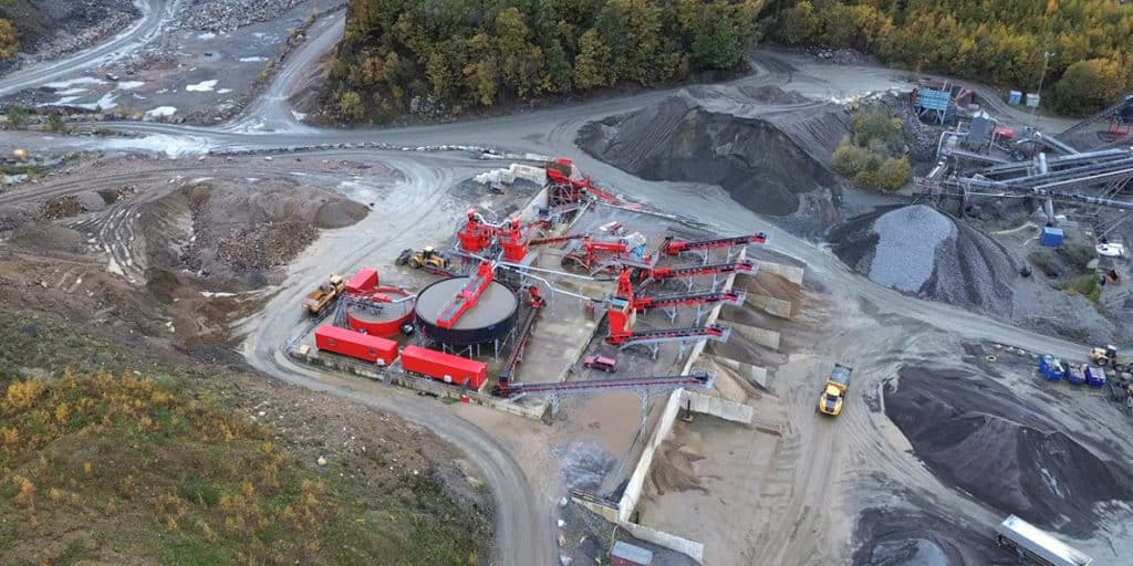 Nu slipper Swerock importera naturgrus från Danmark