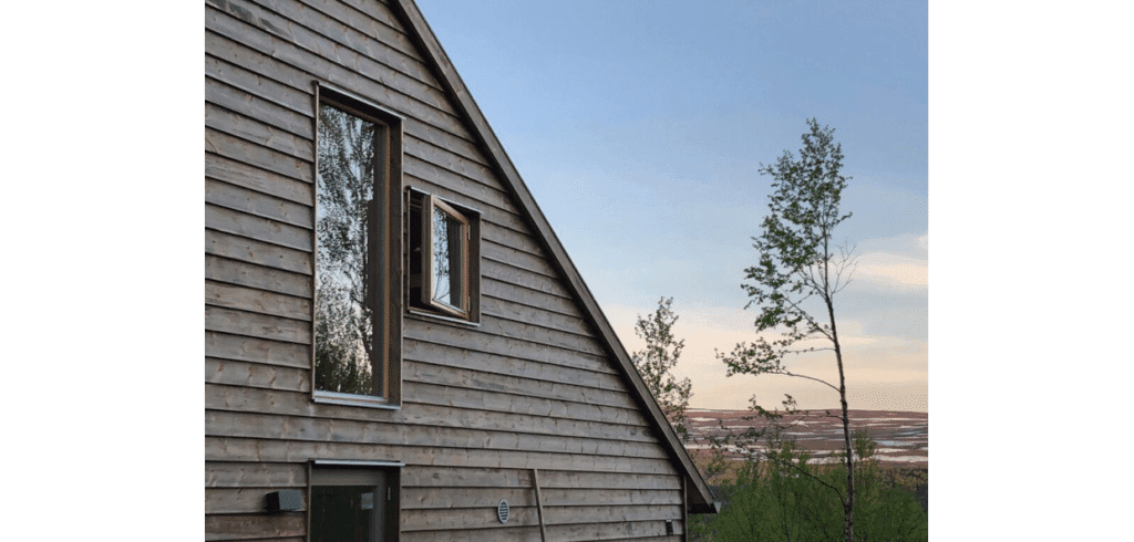 Det norska Kebonyträet ska klarar de tuffaste miljöerna, utan gifter. Bild Kebony