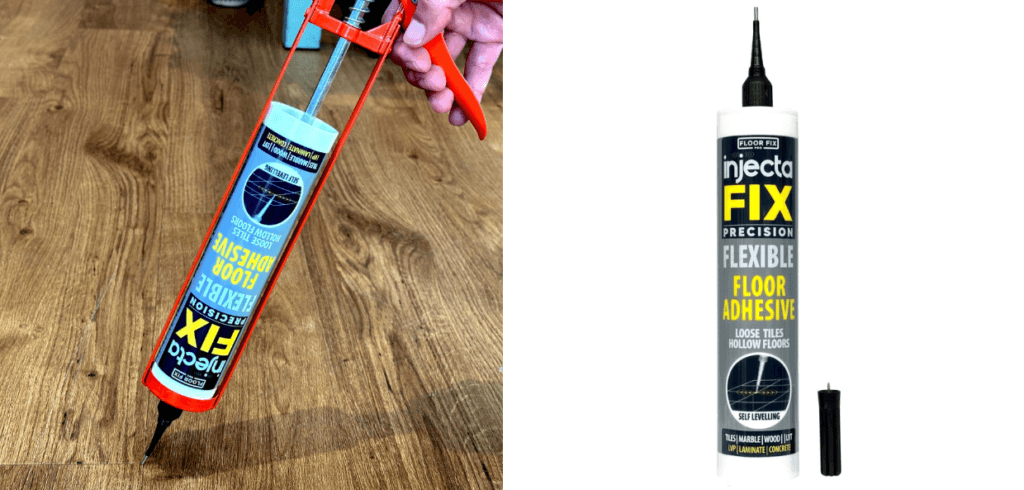 Injectafix Freeze reparerar trägolv och klinker utan rivning tebo 1