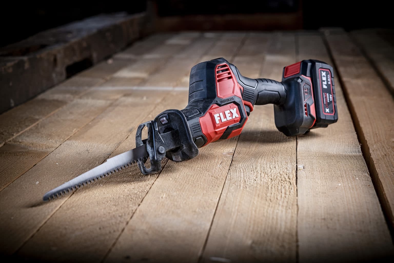 Tigersåg från Flex Tigersåg med snabba bladbyten. Foto Flex.